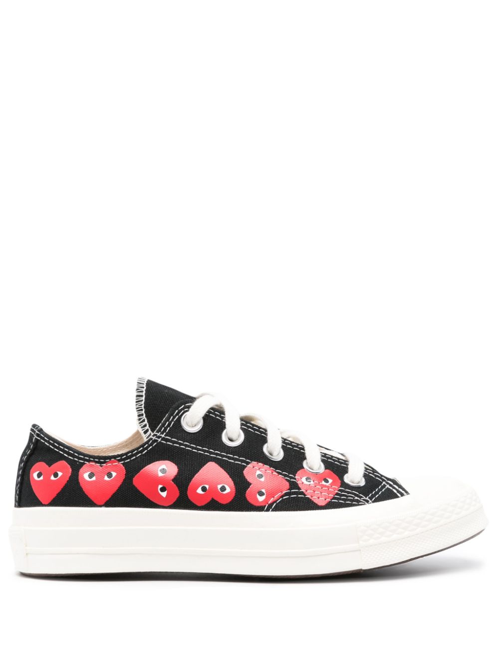 Comme des Garcons Black Sneakers for Men & Women - Stylish Casual Shoes for Everyday Wear, Street Fashion & Urban Outfits