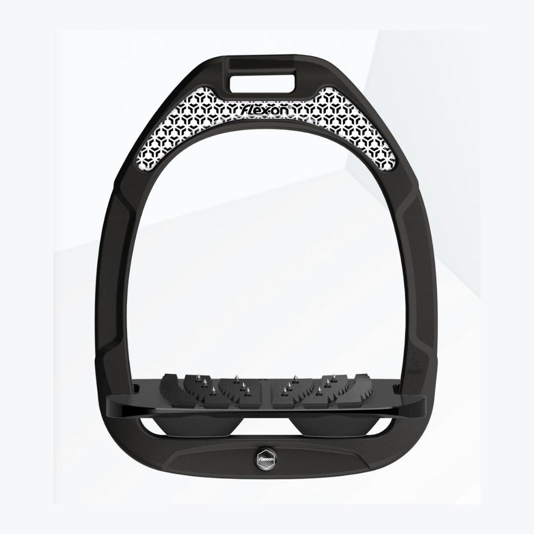 Flex On Composite Stirrup - Lightweight & Durable Equestrian Stirrups for Horse Riding - Perfect for Trail Riding, Jumping & Dressage