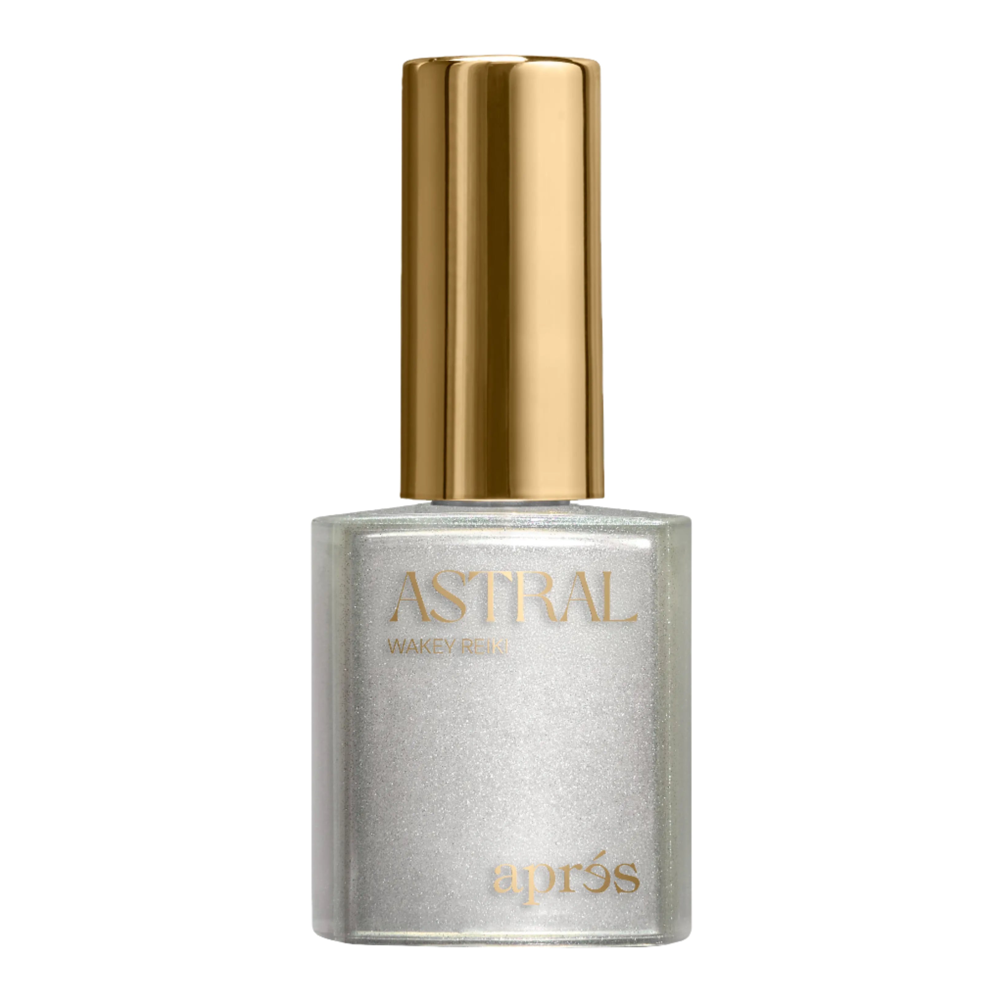 Apres Flash Glitter Gel Color FG01 - Long-Lasting Nail Polish for Gel Manicures - Perfect for Parties, Holidays & Special Occasions