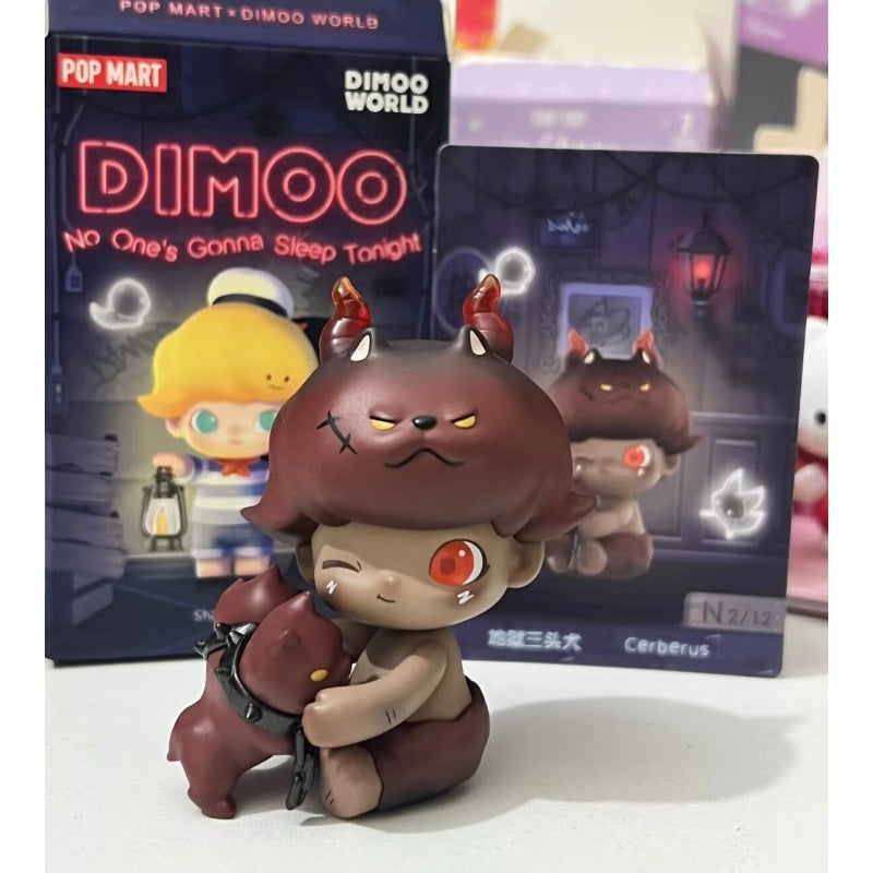 DIMOO No One's Gonna Sleep Tonight Series Cerberus Collectible Figure - Limited Edition Art Toy for Home Decor, Office Display & Gift for Pop Culture Fans