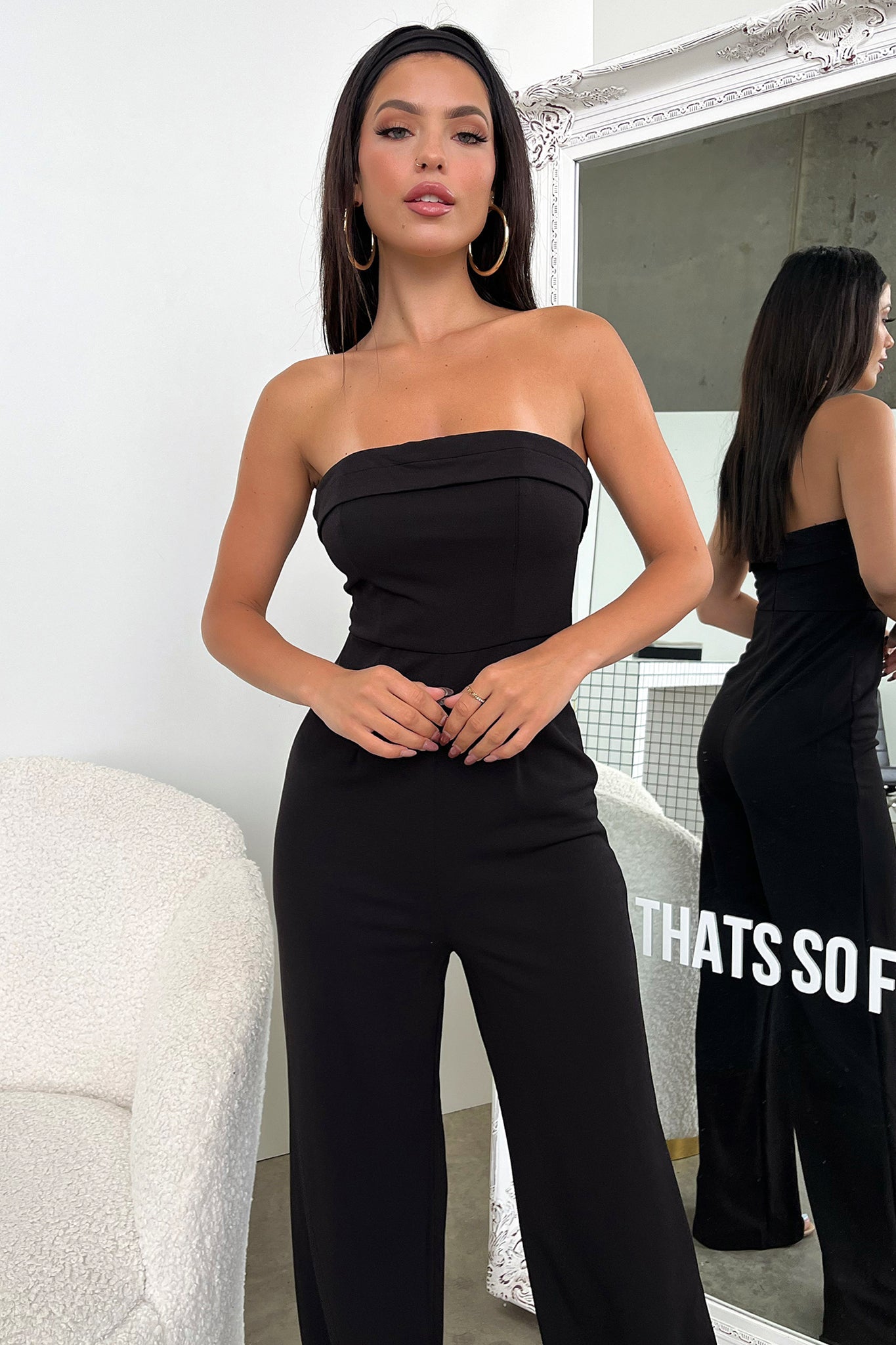 Desiree Black Jumpsuit for Women - Elegant One-Piece Outfit for Casual Wear, Parties, and Special Occasions
