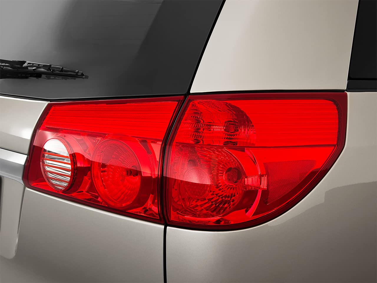 OE Style Replacement Rear Brake Tail Lights Assemblies for 2006-2010 Toyota Sienna - Left Driver & Right Passenger Side Pair - Durable LED Lights for Enhanced Night Driving Safety