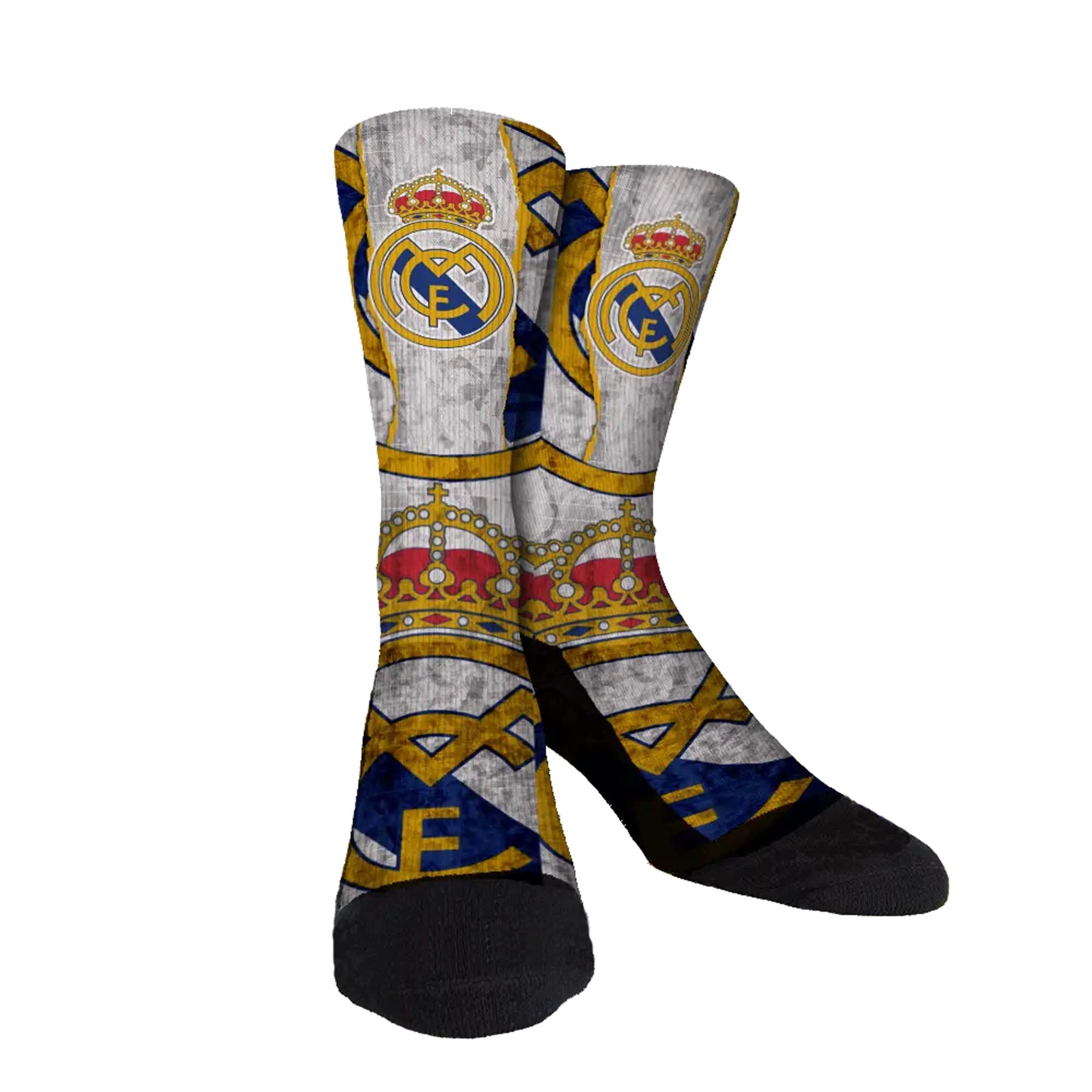 Madrid Unisex Casual Crew Socks for Men, Women & Youth - Comfortable Everyday Wear for Work, School & Sports