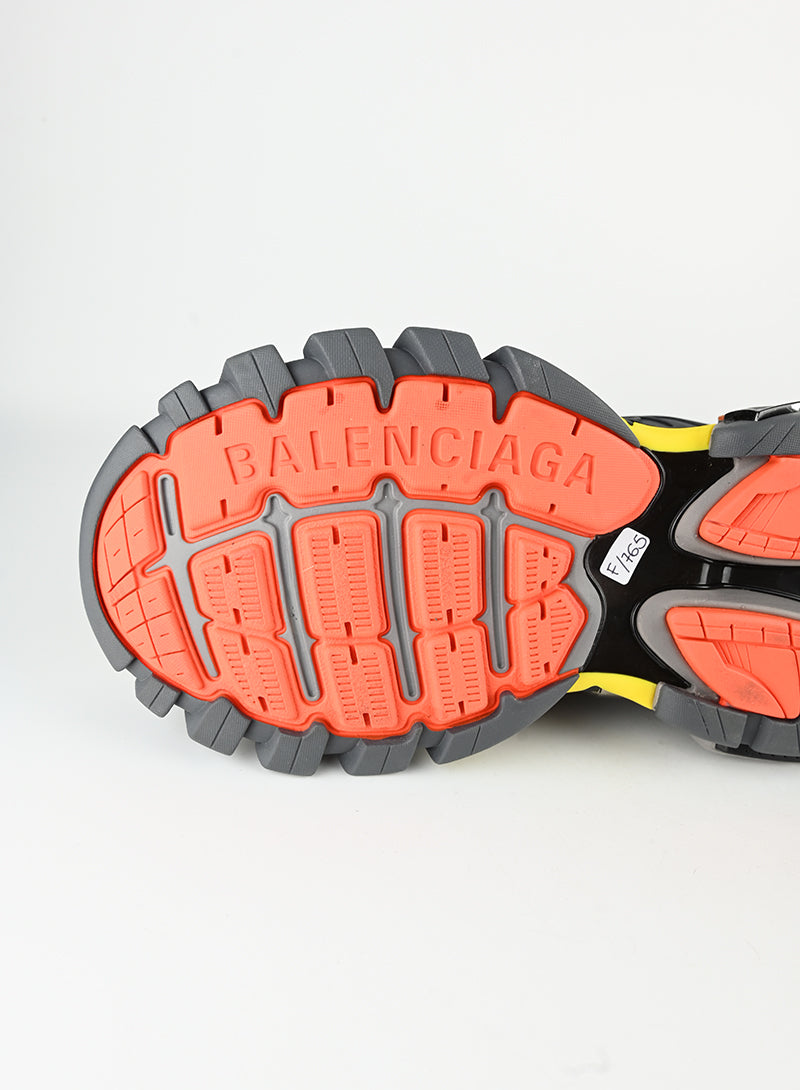 Balenciaga Track 2 Orange Sneakers - Size 39 | Fashion Running Shoes for Men & Women | Perfect for Streetwear & Gym Workouts