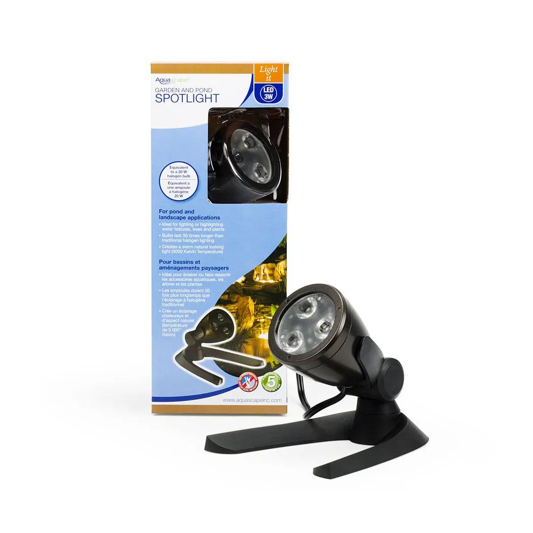 3 Watt LED Spotlight - Bright Energy Efficient Light Bulb for Indoor & Outdoor Use - Perfect for Home, Garden, and Security Lighting