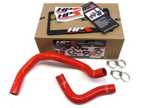 High-Performance HPS (57-1031-RED) Silicone Radiator Hose Kit - Compatible with Mazda Miata MX-5 - Enhanced Cooling for Street & Track Use