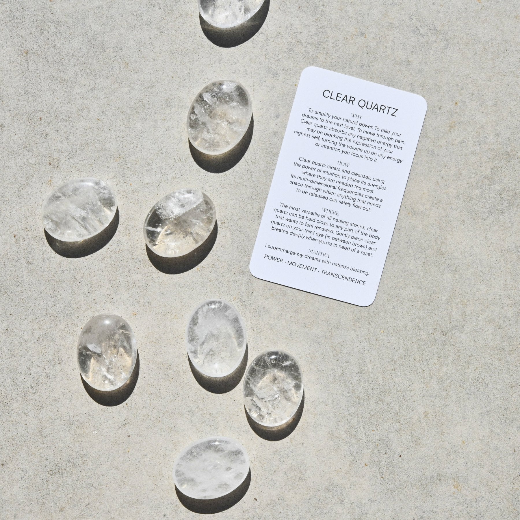 Natural Healing Quartz Palm Stone - Reiki Meditation, Stress Relief & Chakra Balancing - Perfect for Yoga, Mindfulness & Spiritual Practices