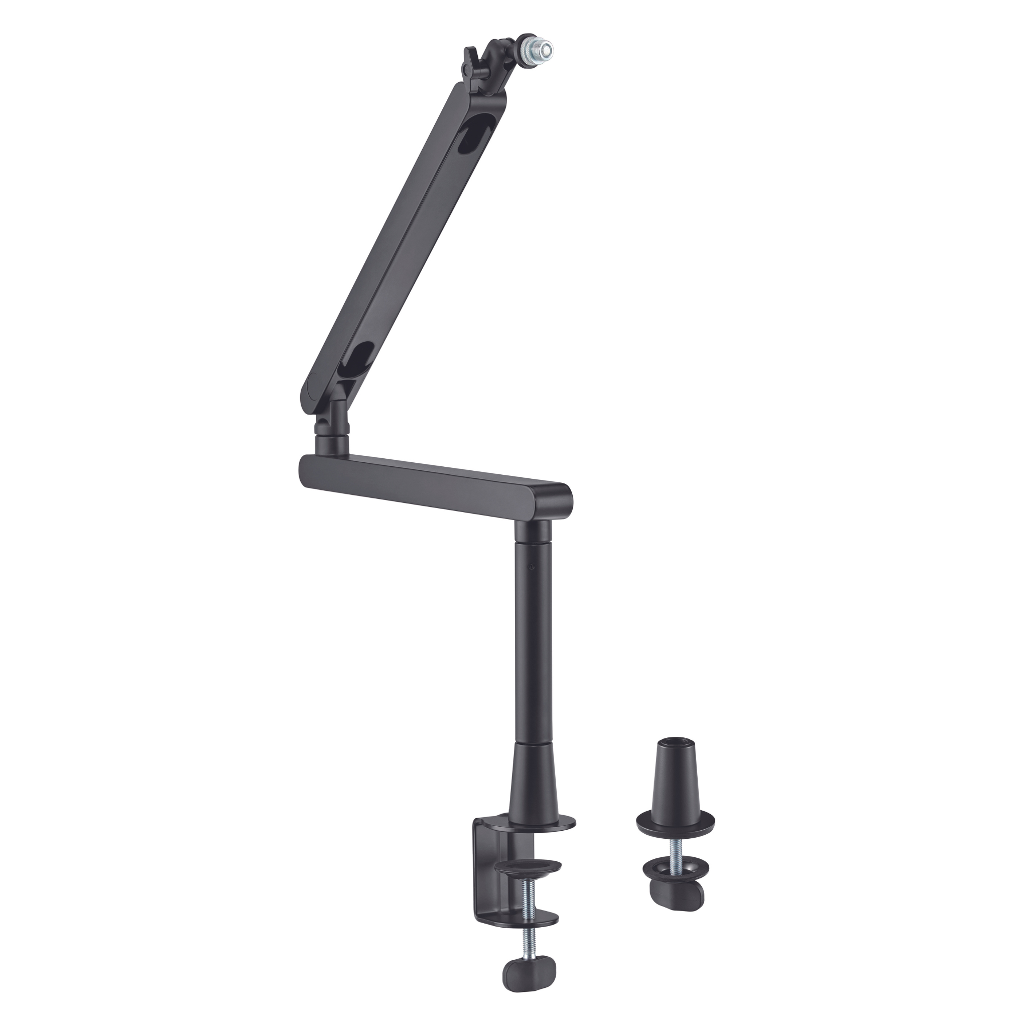 Glide Low Profile Microphone Arm - Adjustable Studio Boom Stand for Podcasting, Streaming & Voice Recording | Perfect for Home Studios & Content Creators
