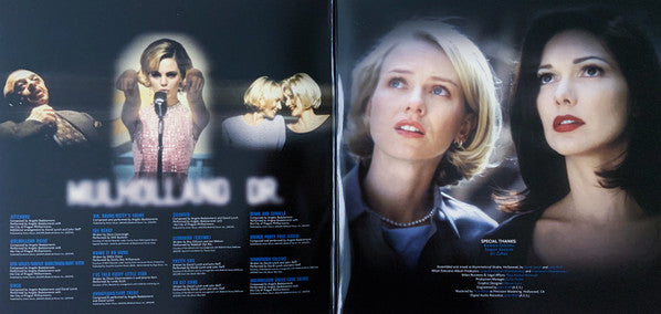 Angelo Badalamenti & David Lynch - Mulholland Dr. Motion Picture Soundtrack (2xLP Vinyl Record Album, Compilation, Reissue, Near Mint Condition) - Perfect for Jazz Enthusiasts and Film Music Collectors