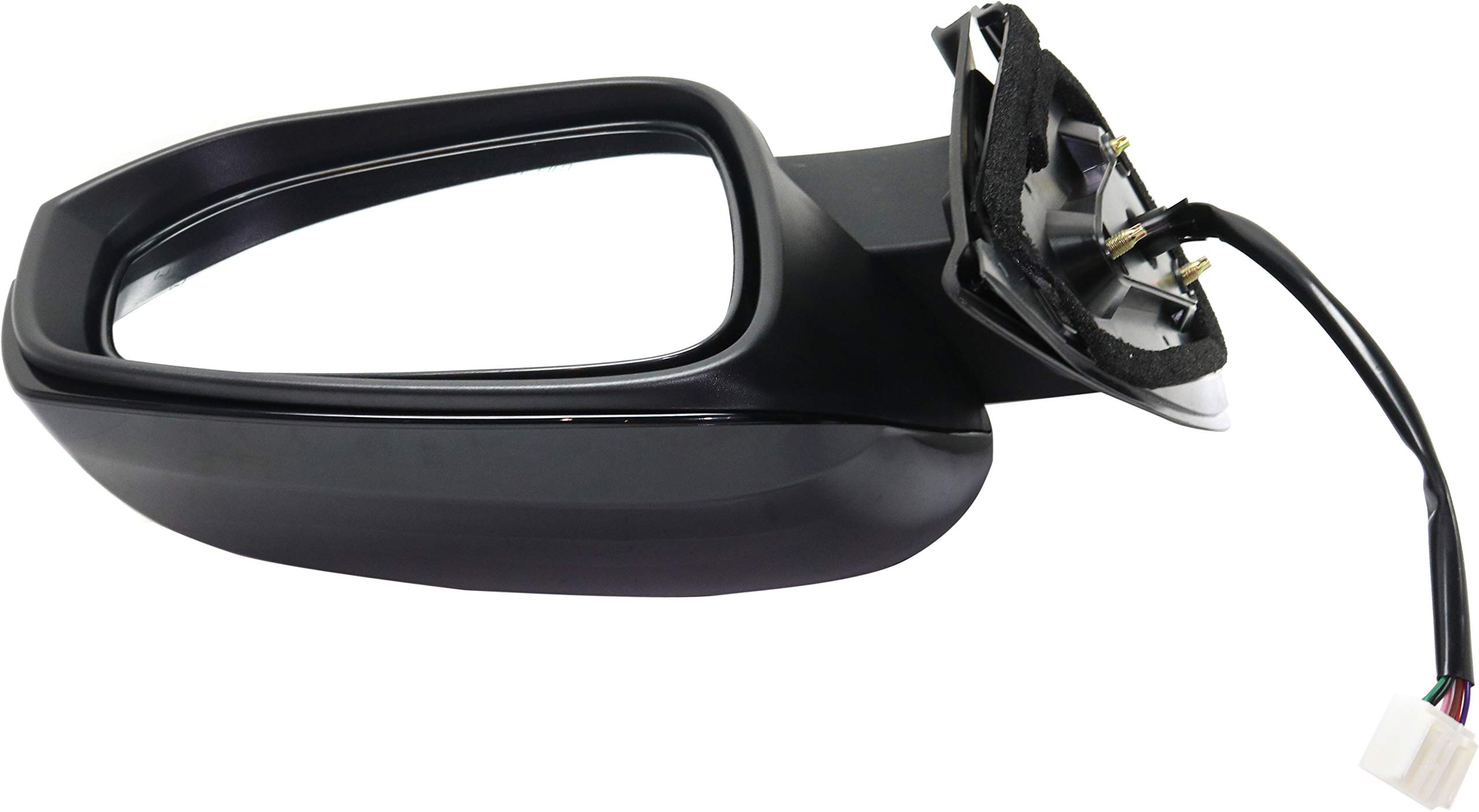 2016-2021 Toyota Tacoma Passenger Side Heated Power Mirror with Blind Spot Detection & Signal Light - Garage-Pro Replacement Glass for Enhanced Safety & Visibility - Perfect for Winter Driving & Parking Assistance