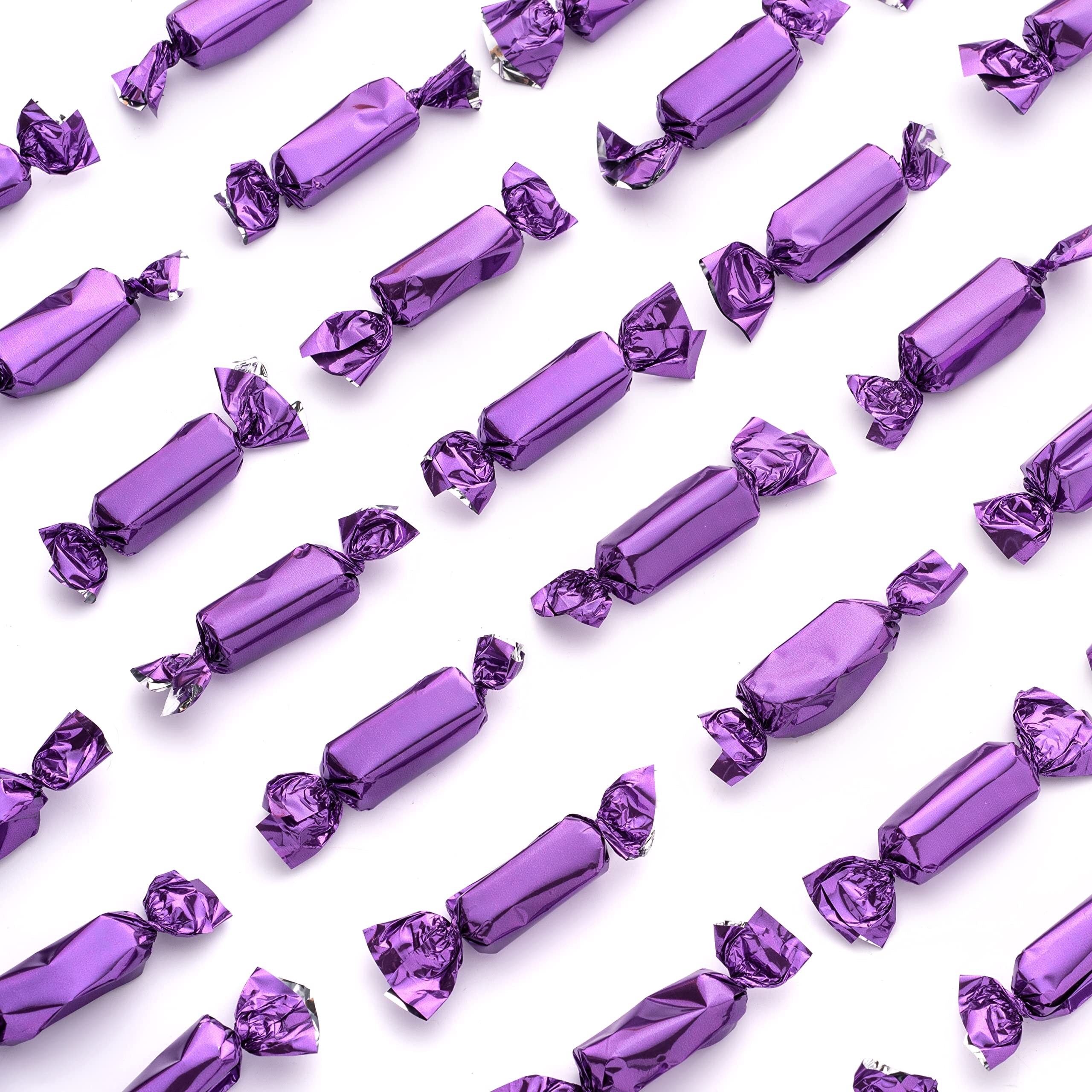Premium Individually Wrapped Purple Toffee Milk Caramel Candies - 2 Pound Bag (Approx. 190 Pieces) - Perfect for Halloween Treats, Party Favors & Gift Baskets