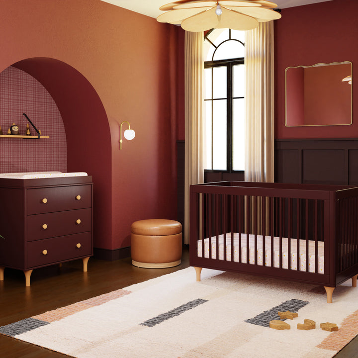 Babyletto Lolly 3-Drawer Changer Dresser with Removable Changing Tray - Nursery Storage Solution for Diapers, Clothes & Baby Essentials | Modern Changing Table for Newborns & Toddlers