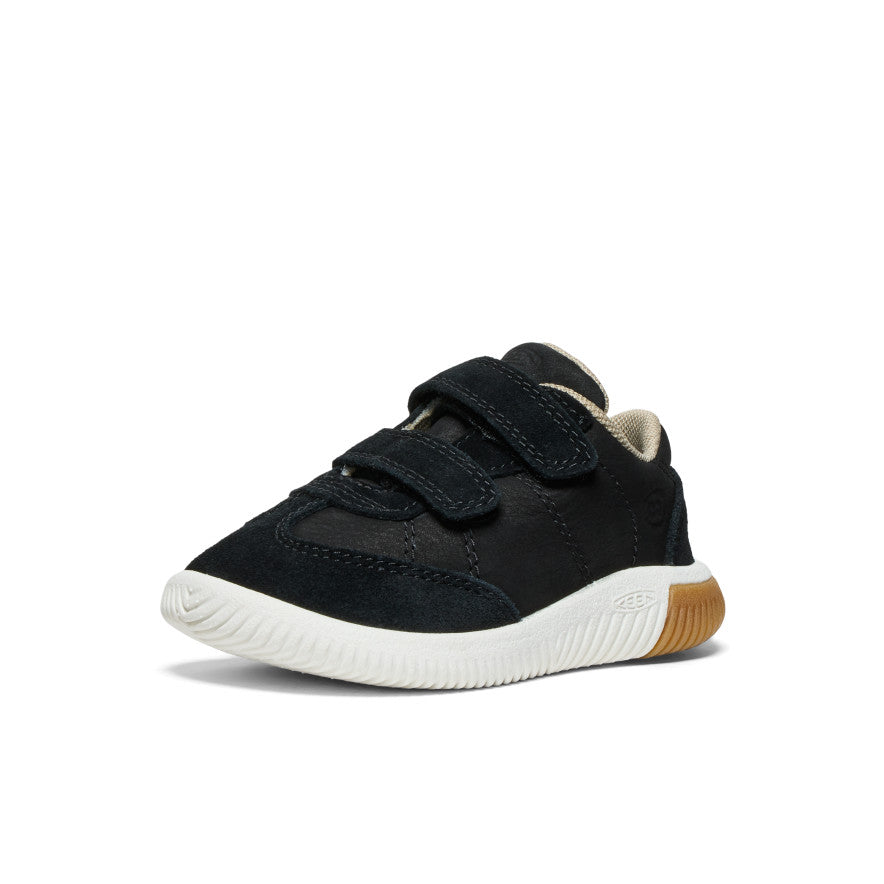 KNX T Toddler Sneakers - Black/Star White | Comfortable & Lightweight Baby Shoes for Walking, Running & Playtime