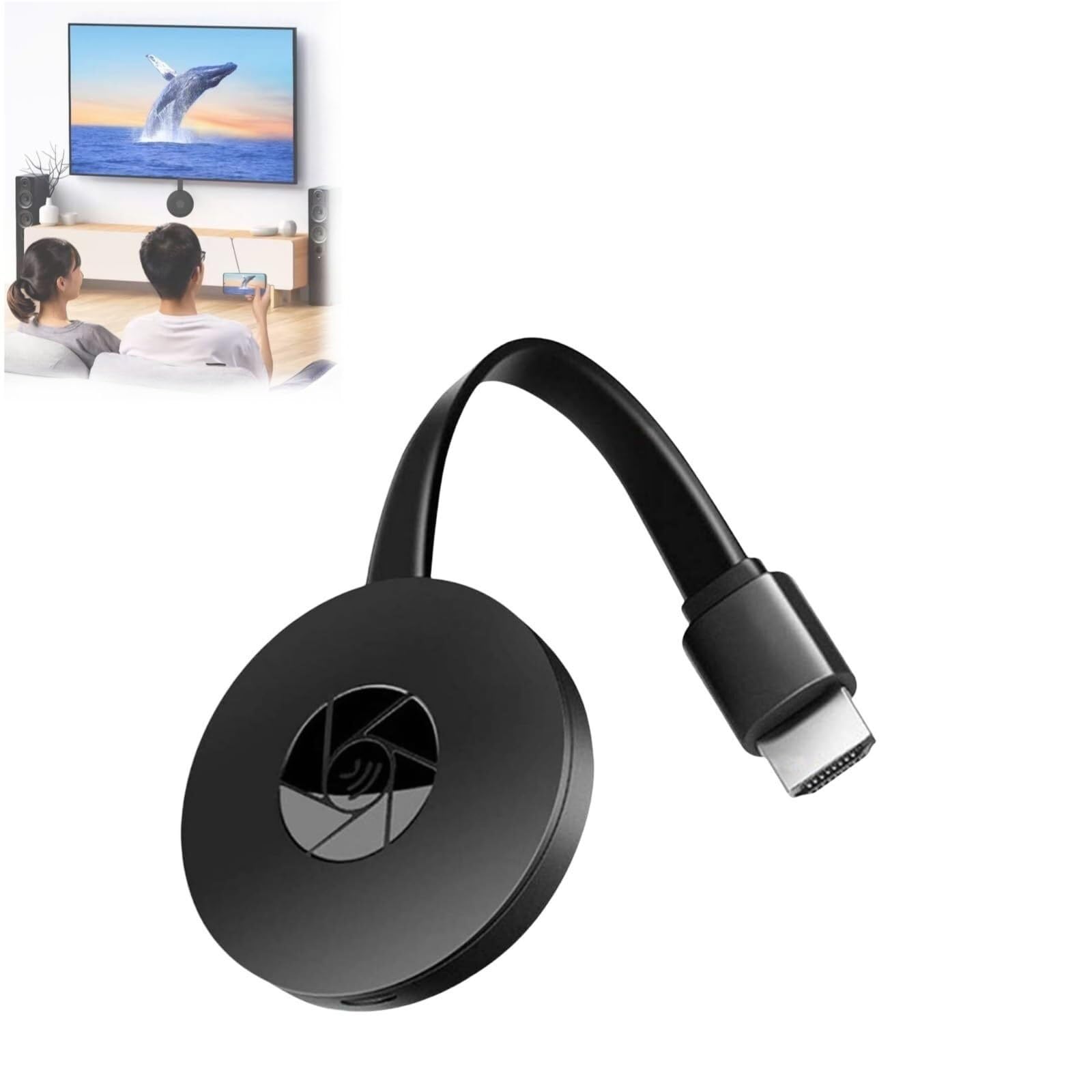 Castview TV Streaming Device - 1080p Wireless Display Adapter & Screen Projector for Smart TV, Laptop, Phone | Perfect for Home Entertainment, Office Presentations & Gaming