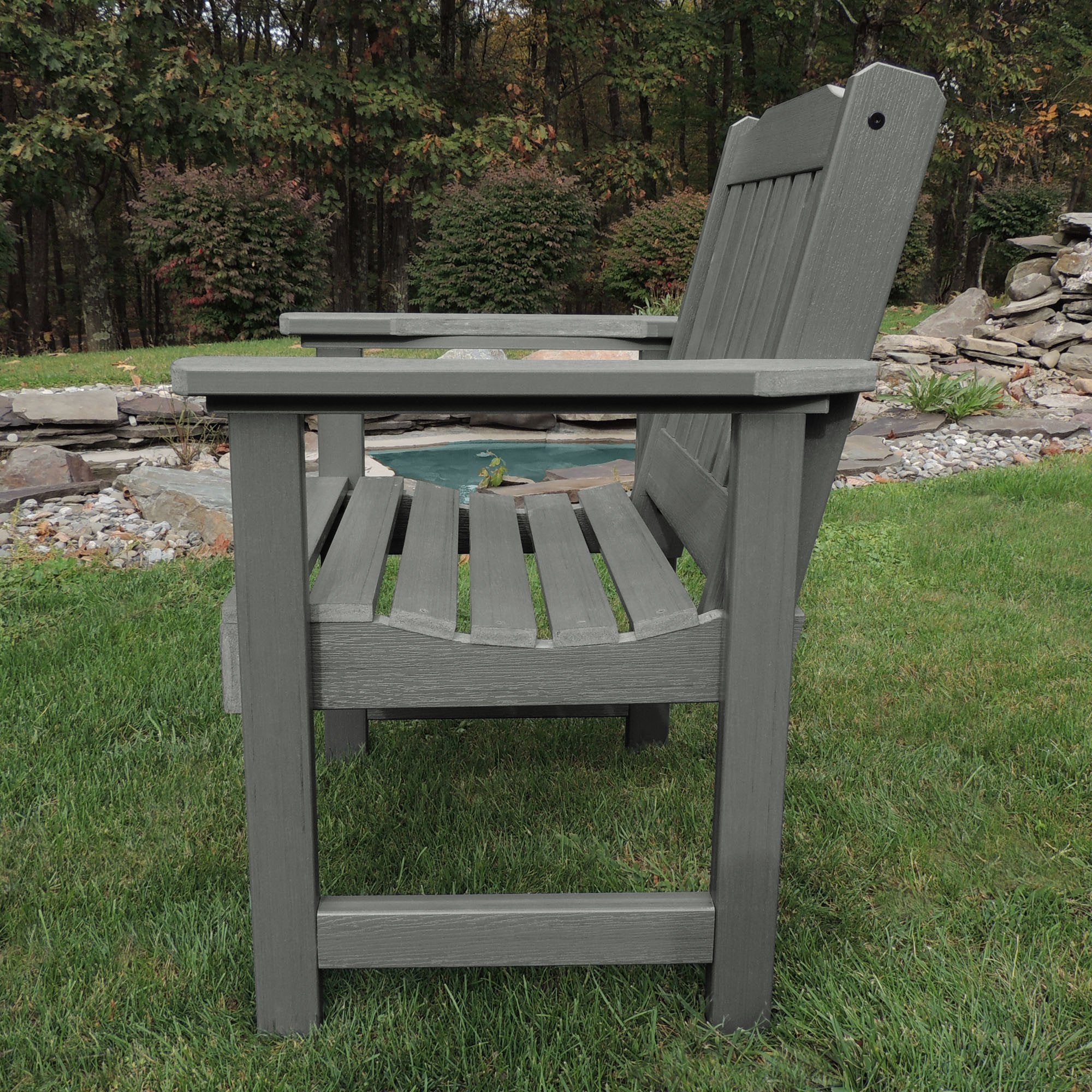 Lehigh Outdoor Garden Chair - Durable Patio Furniture for Backyard, Lawn & Poolside Relaxation - Perfect for Lounging, Sunbathing & Outdoor Gatherings