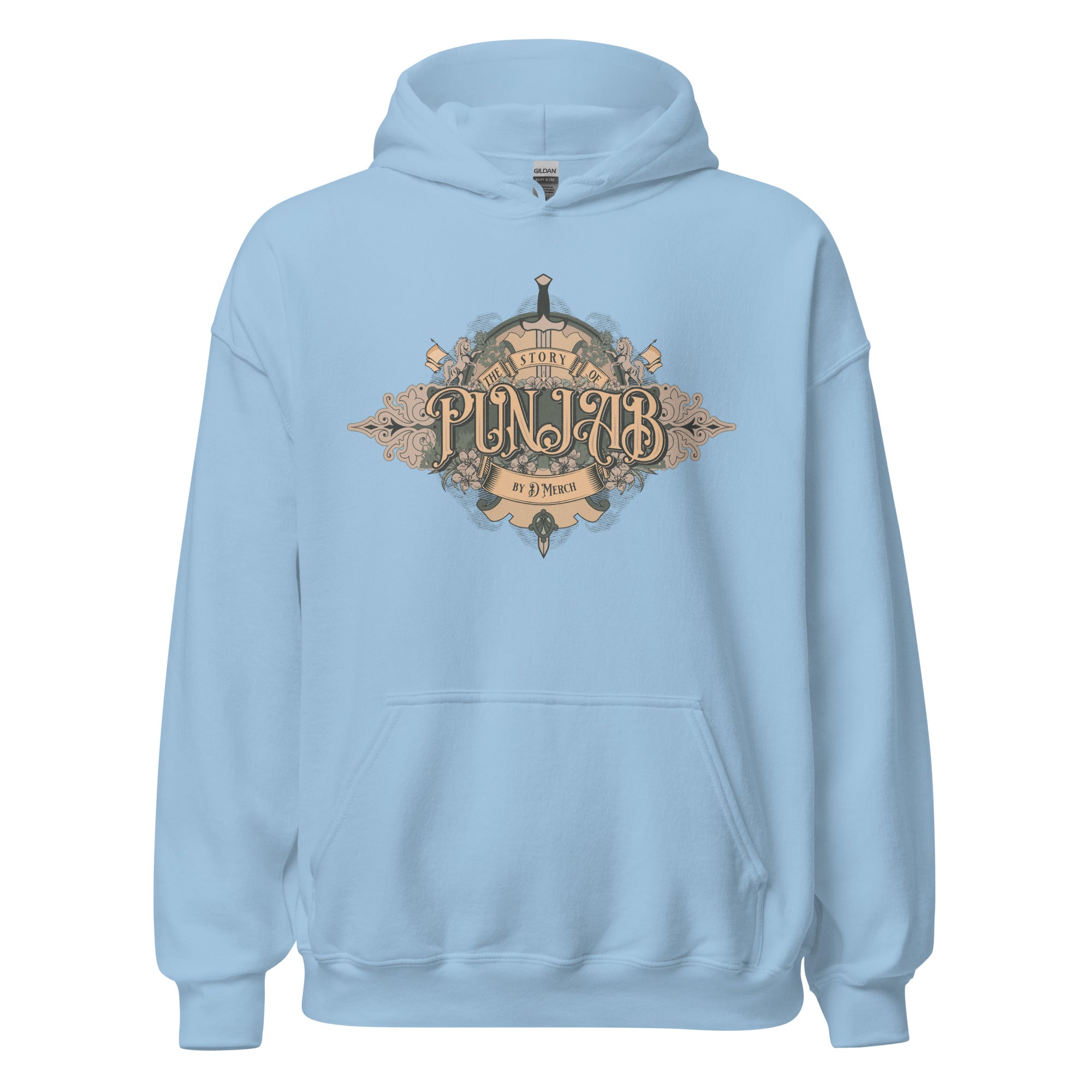 Story of Punjab Unisex Hoodie - Soft & Stylish Cotton Pullover for Men & Women - Perfect for Casual Wear, Street Fashion & Winter Comfort
