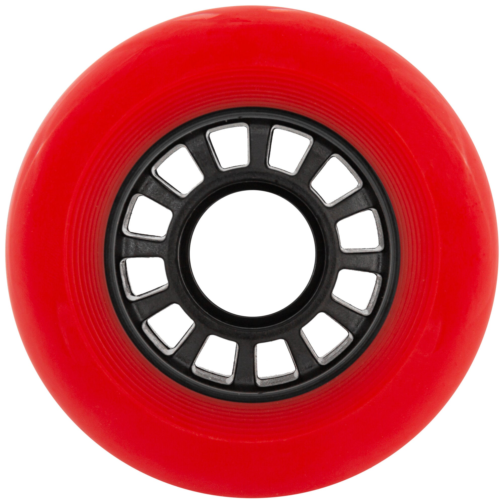 Premium 76/85A Red Longboard Wheels - 4 Pack Set for Smooth Cruising & Downhill Riding - Perfect for Skateboarders & Longboard Enthusiasts