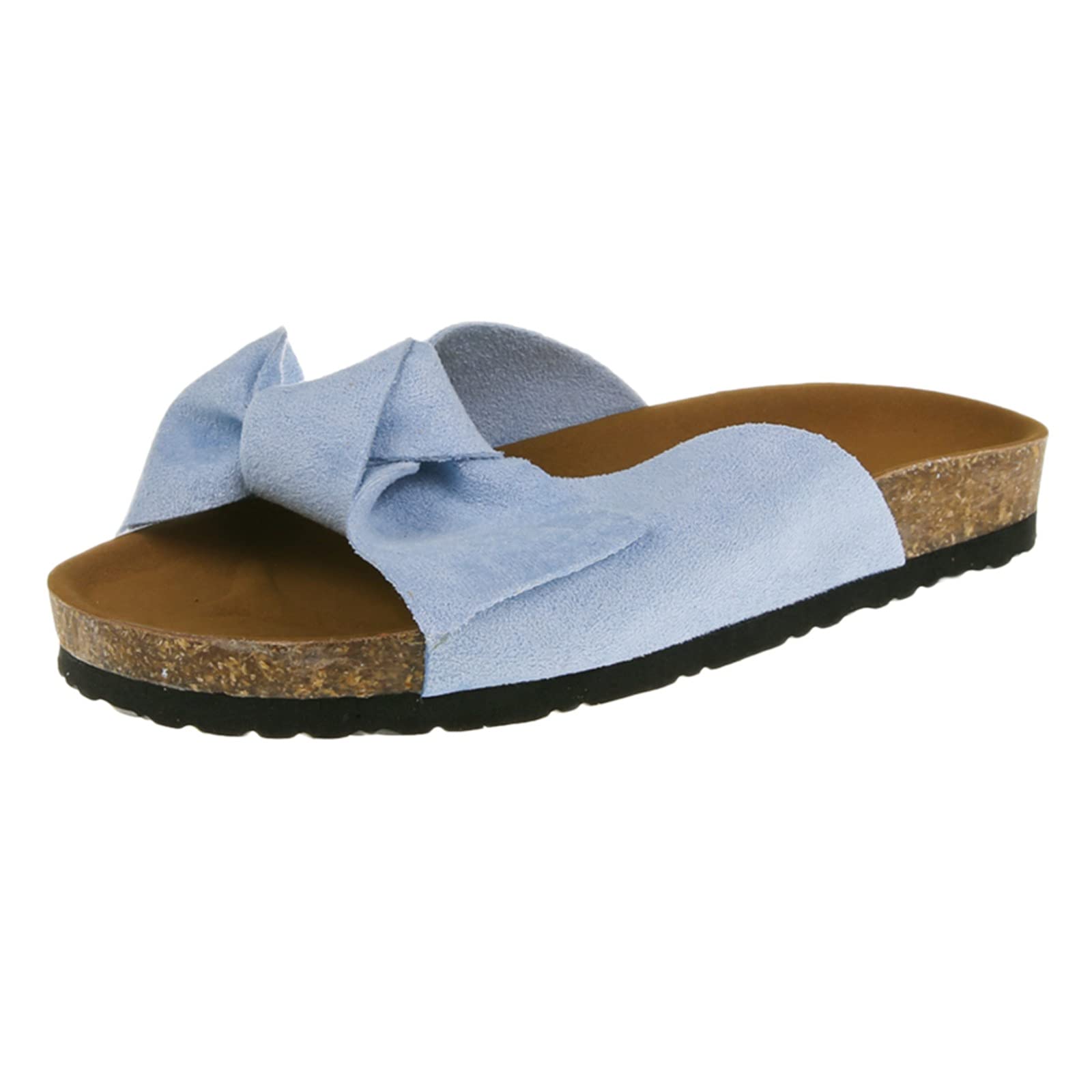 PATOPO Women's Summer Sandals - Chunky Heel Beach Sandals with Straps | Comfortable Thong Sandals for Women | Perfect for Beach Vacations, Casual Outings & Summer Fashion