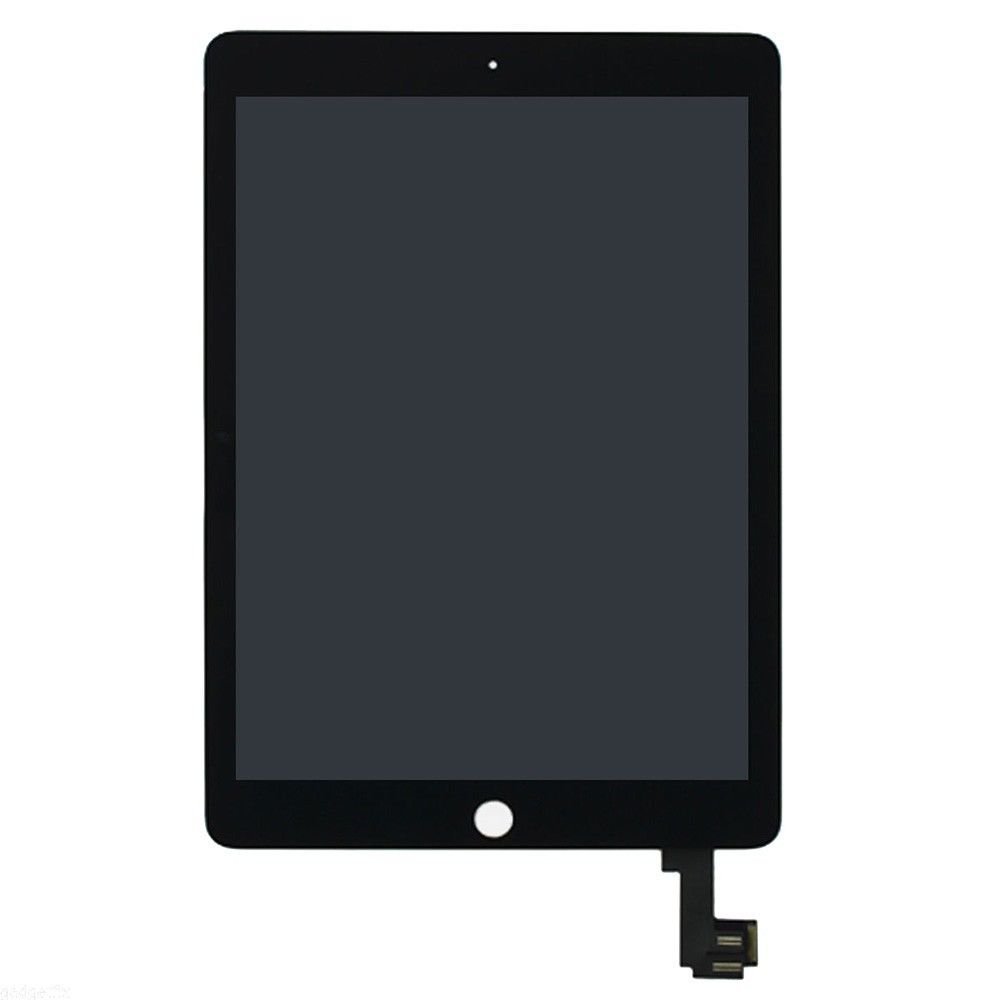 Original LCD Touch Screen Digitizer Assembly for iPad Air 2 A1566 A1567 - Black Replacement Display with Frame - Perfect for DIY Repairs & Screen Replacement