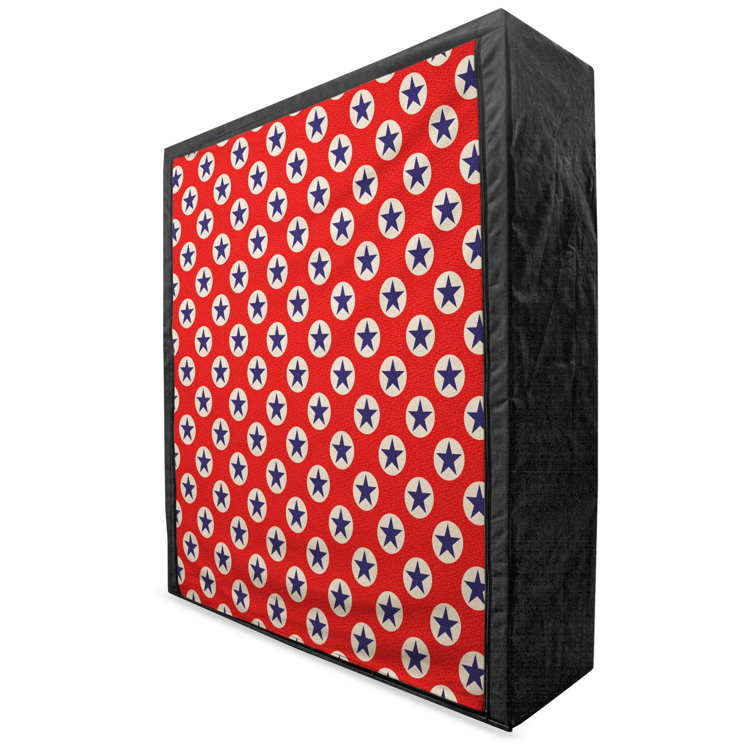 Ambesonne Portable Fabric Wardrobe with Shelves | 59