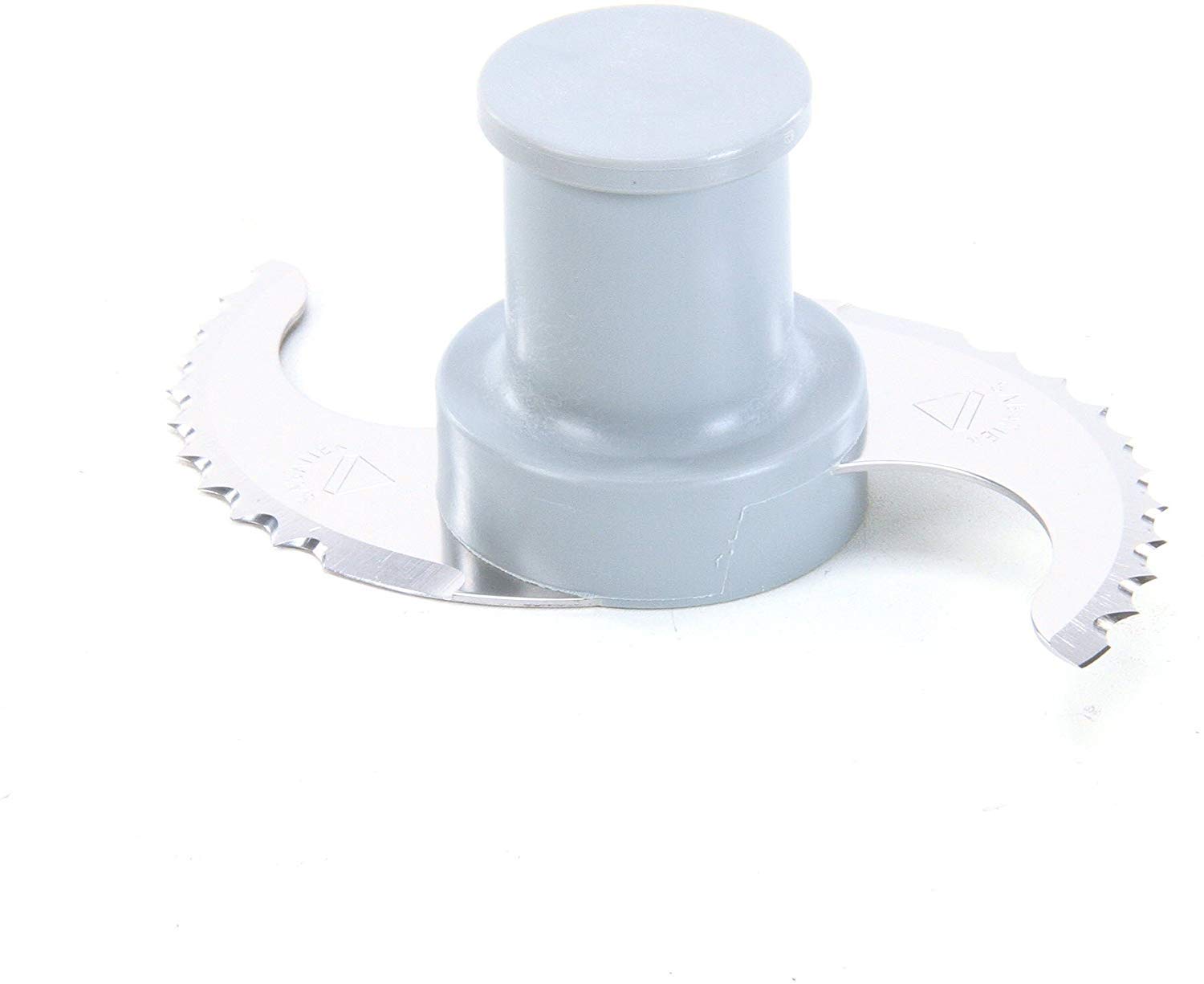 ROBOT COUPE 27138 S Coarse Serrated Blade - Professional Food Processor Replacement Part for Chopping, Slicing & Dicing Vegetables, Fruits & Meats