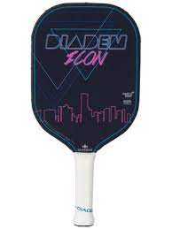 Diadem Icon Mid Weight Pickleball Paddle - Premium Carbon Fiber Paddle for Control & Power - Perfect for Intermediate & Advanced Players - Indoor & Outdoor Court Play