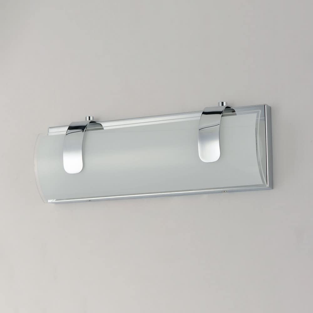 13 Inch 12W LED Bathroom Vanity Light with Gold Finish - ET2 Clutch Style for Modern Bathroom, Powder Room or Dressing Area Lighting