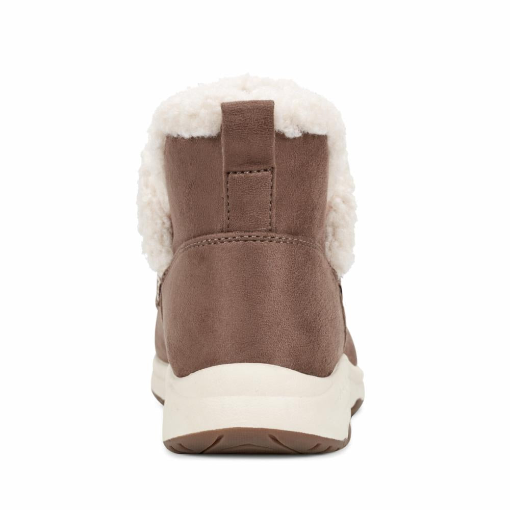 Easy Spirit Women's Tuva2 Comfortable Slip-On Loafers in Brown - Perfect for Work, Travel & Everyday Wear