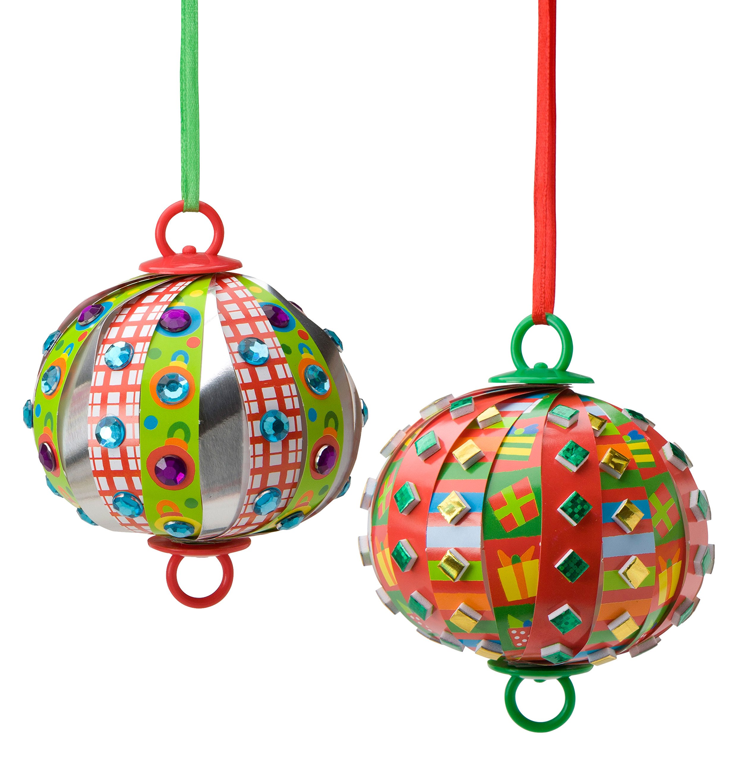 ALEX Toys Craft Very Merry Ornaments Kit - DIY Christmas Tree Decorations for Kids, Holiday Craft Set for Children - Perfect for Family Christmas Activities & Classroom Projects