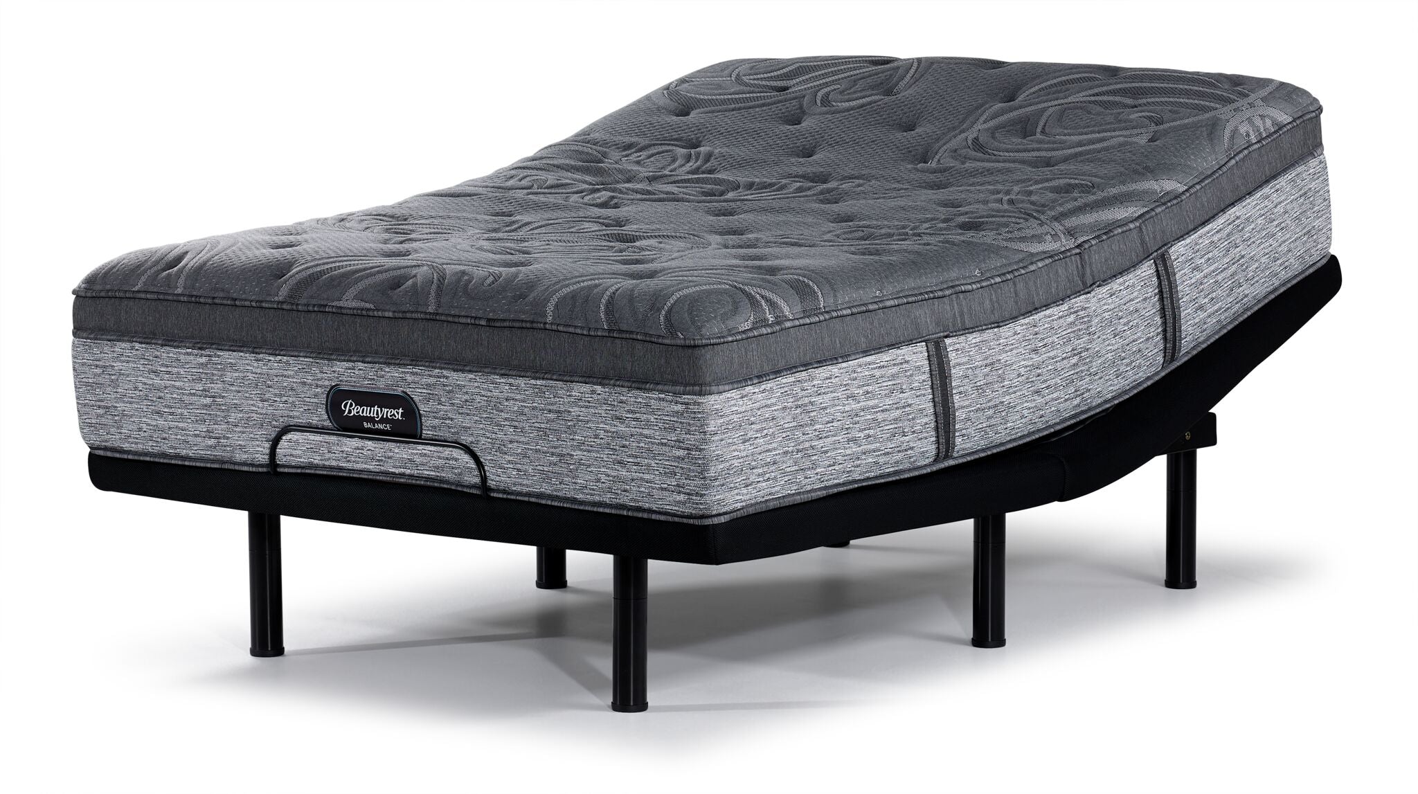 Beautyrest World Class Majesty Medium Twin XL Mattress with L2 Motion Pro Adjustable Base - Premium Comfort for Back Pain Relief & Better Sleep, Perfect for Master Bedrooms & Guest Rooms
