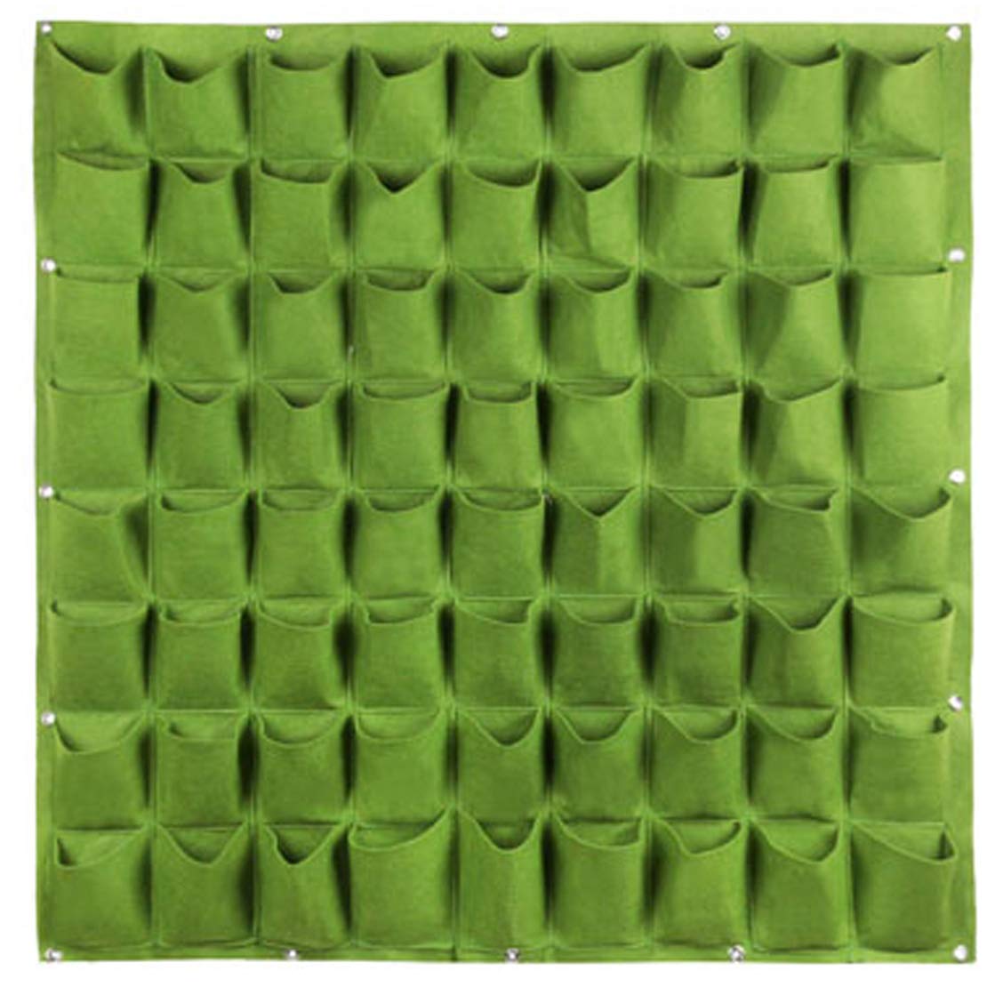 72 Pocket Vertical Wall Garden Planter - Hanging Planting Grow Bags for Indoor Outdoor Plants, Herbs, Flowers | Perfect for Balcony, Patio, Small Space Gardening & Home Decor