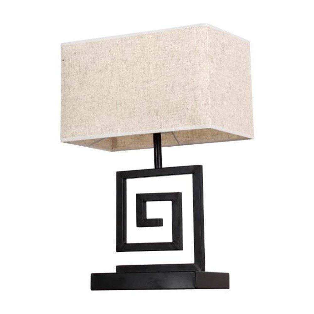 Eco-Friendly Solid Wood Desk Lamp with Eye-Caring Linen Shade - Adjustable Table Lamp for Bedroom, Office & Study (E27 Bulb Compatible) | Perfect for Reading, Working & Nightstand Lighting