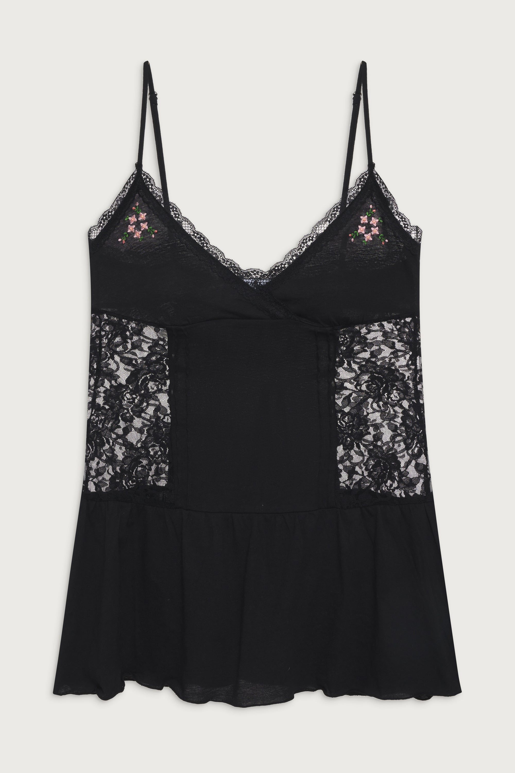 Elegant Donna Embroidered Mini Dress in Black - Perfect for Cocktail Parties & Date Nights