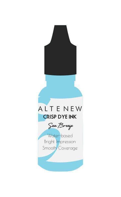Deep Blue Seas Crisp Dye Ink Reinker - Vibrant Ink Refill for Stamping, Scrapbooking & Card Making - Perfect for DIY Crafts and Paper Projects