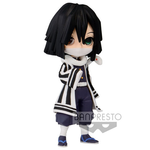 Demon Slayer Q Posket Petit Obanai Iguro Anime Figure - Cute Collectible for Fans, Home Decor, Office Display, and Gift for Anime Lovers