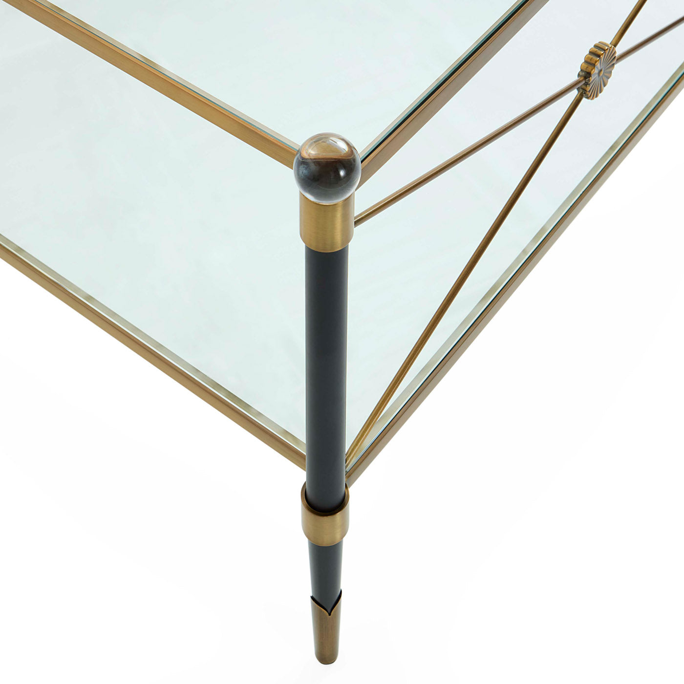 2-Tier Rolling Cocktail Table with Wheels - Portable Bar Cart for Living Room, Kitchen, or Outdoor Entertaining
