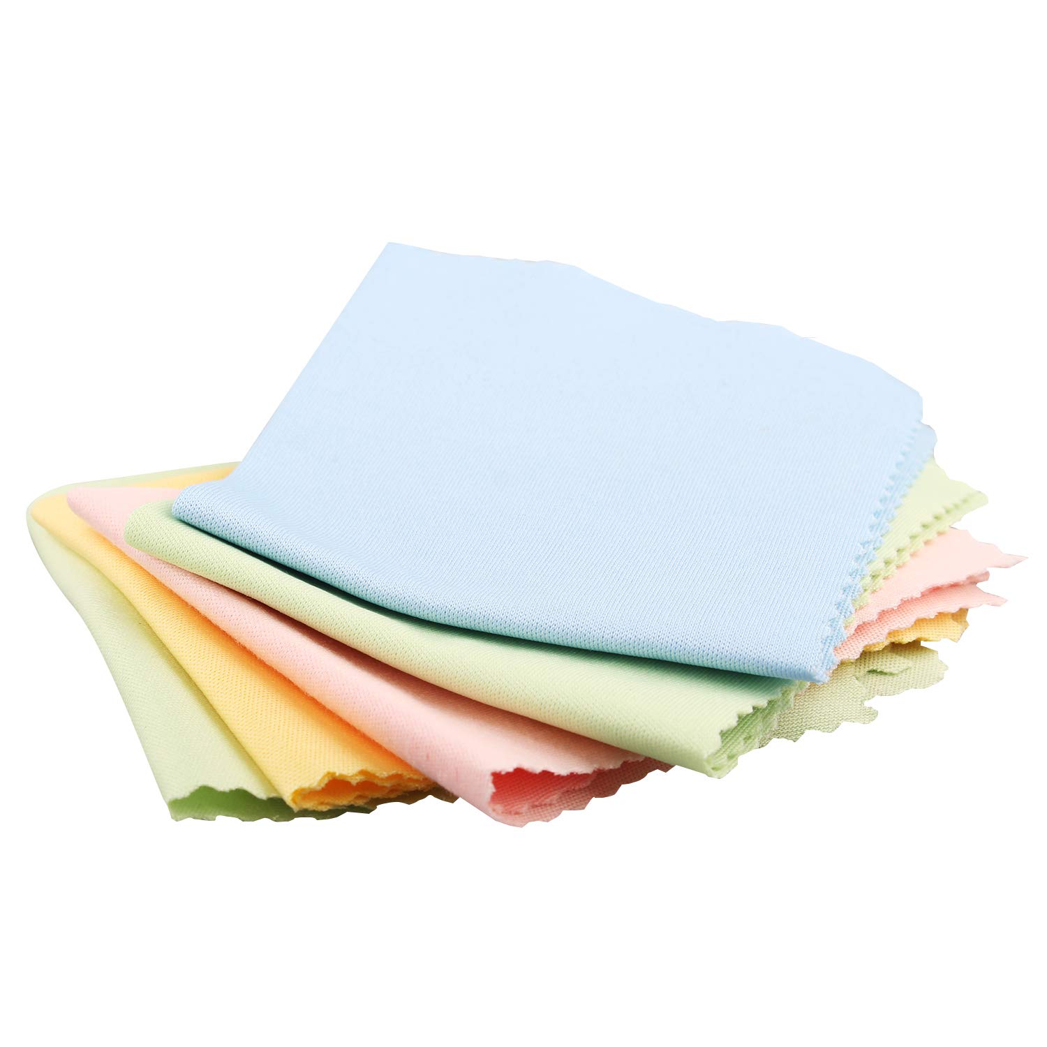 5PCS Premium Microfiber Cleaning Cloth for Musical Instruments - Guitar, Violin, Piano, Clarinet, Trumpet, Saxophone, Flute - Scratch-Free Polish & Maintenance - Random Colors - Perfect for Musicians & Music Lovers