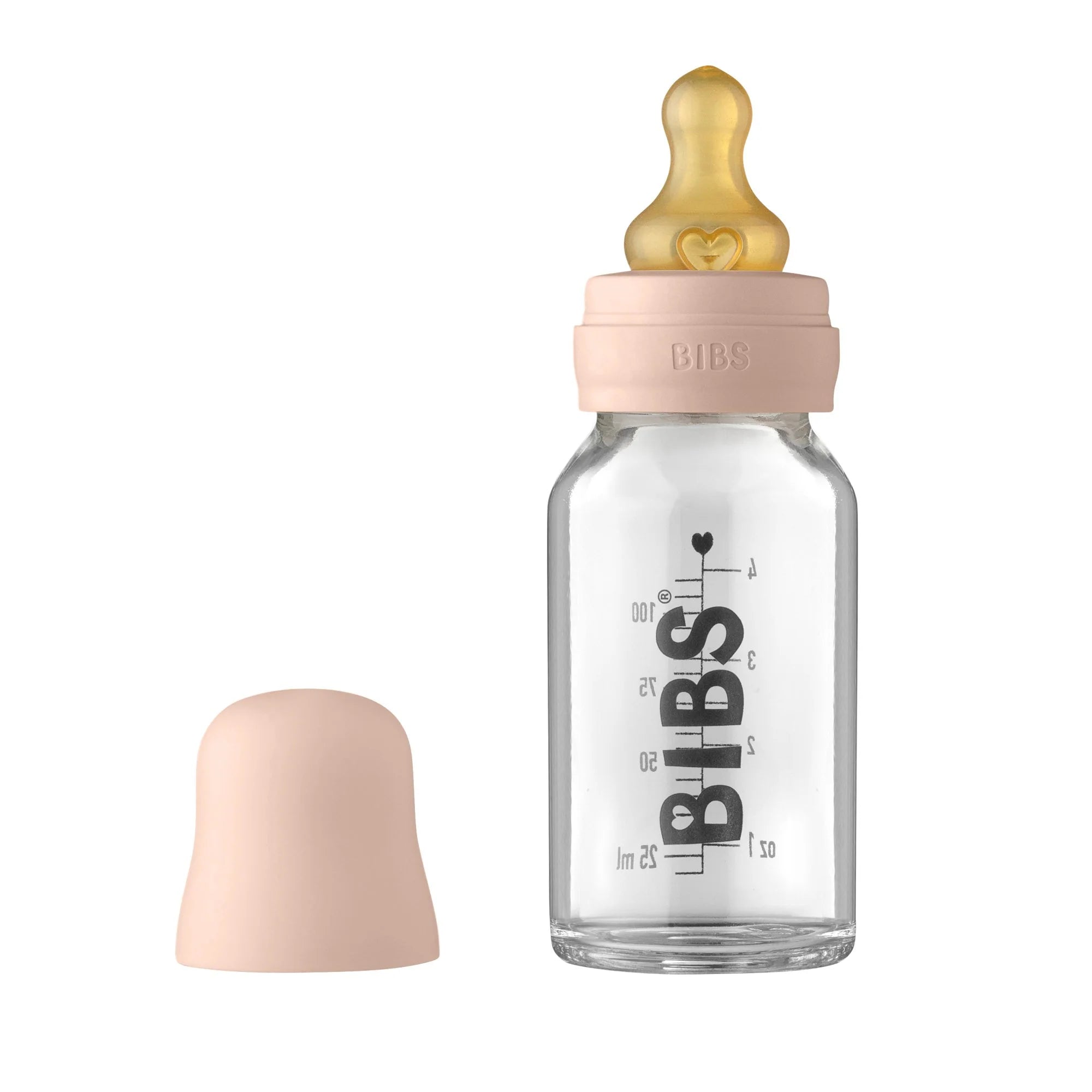 Premium Glass Baby Bottles Set - 110ml (4oz) BPA-Free, Anti-Colic, Easy Grip - Perfect for Newborns, Infants & Toddlers - Ideal for Feeding, Travel & Daycare Use