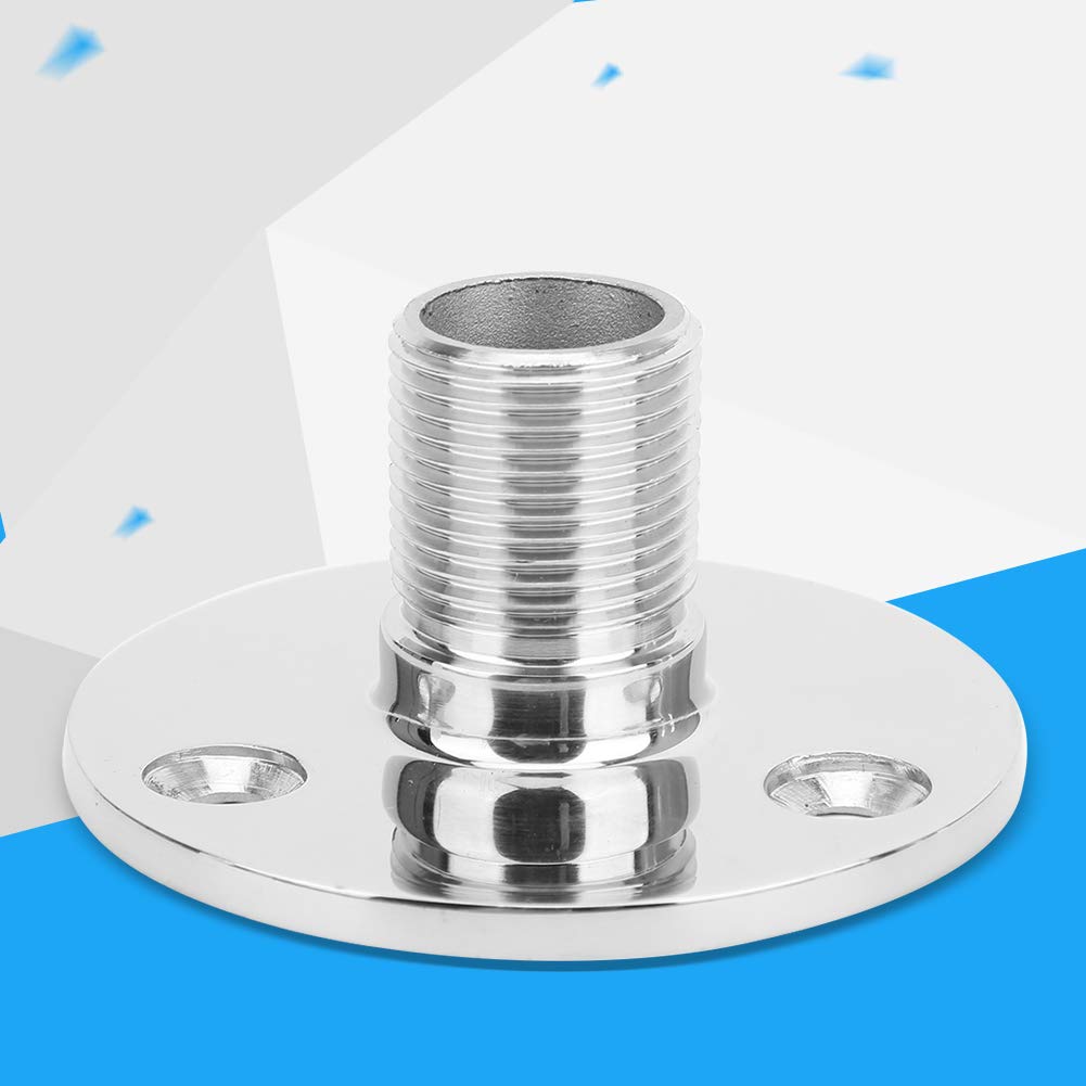 EVTSCAN 316 Stainless Steel Marine Antenna Mount for Boats - Waterproof & Durable Boat Accessory