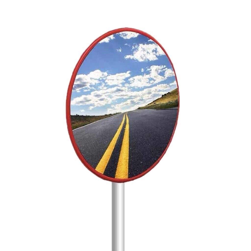 Wide-Angle Convex Safety Mirror - 30cm Weatherproof Traffic Mirror for Enhanced Road Visibility | Ideal for Parking Lots, Driveways & Blind Spot Safety