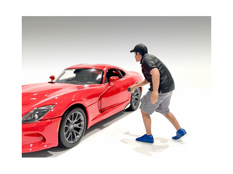American Diorama Figure24 Series 2 Figure 4 - 1/24 Scale Model Car Accessories for Realistic Diorama Displays & RC Car Scenes