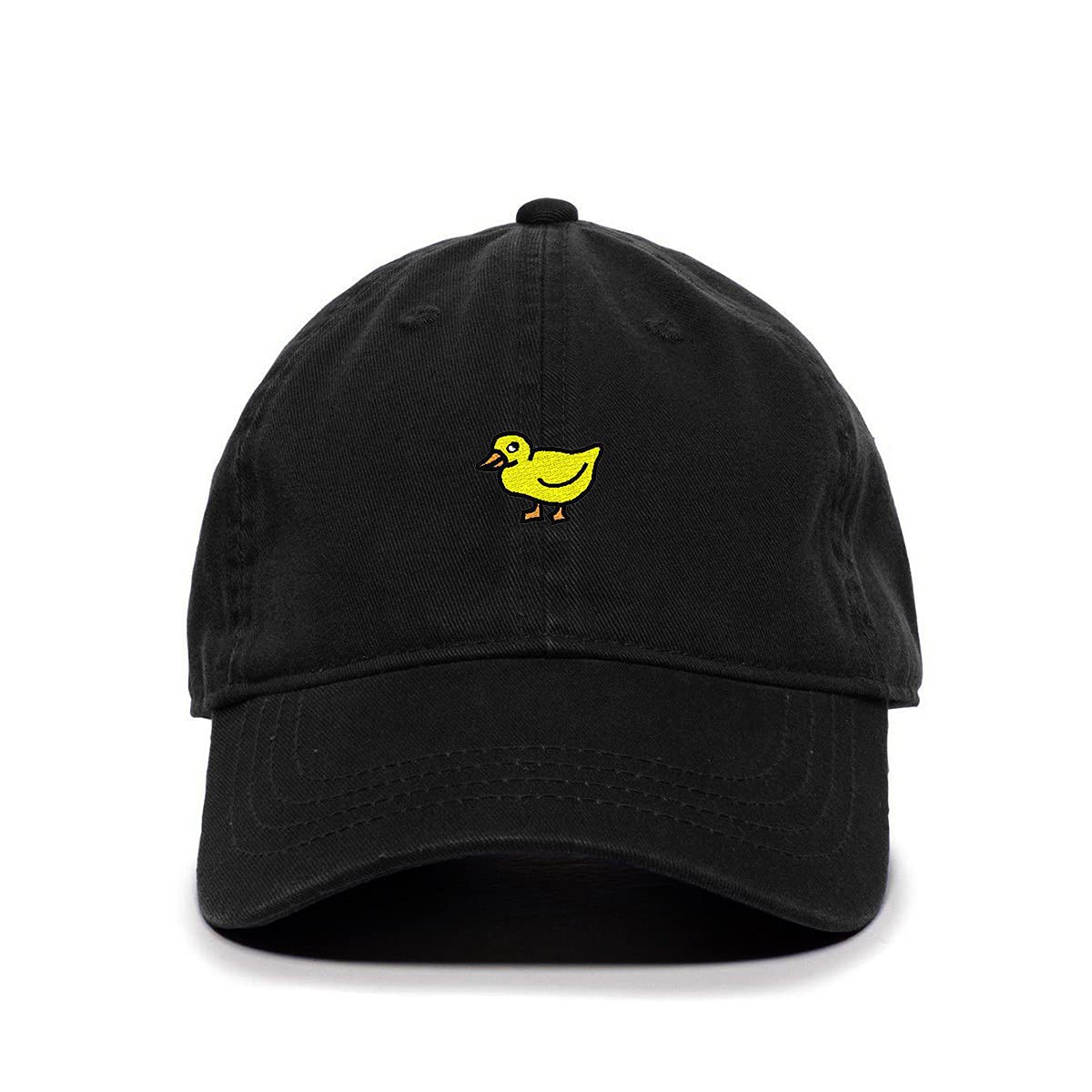 Stylish Duck Embroidered Cotton Baseball Cap - Adjustable Dad Hat for Men & Women - Perfect for Outdoor Sports, Casual Wear, and Everyday Fashion