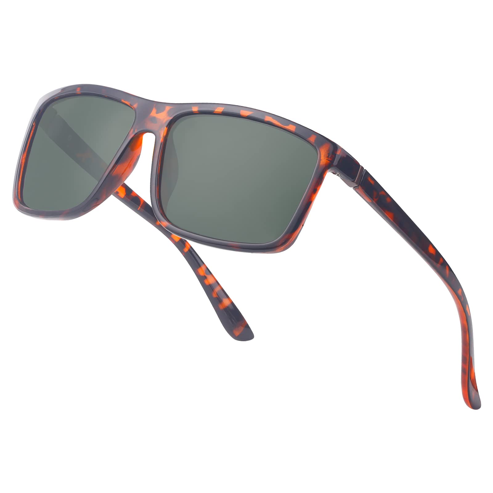 NIEEPA Men's Polarized Sports Sunglasses UV Protection Square Frame NP1007 - Perfect for Running, Cycling & Outdoor Activities
