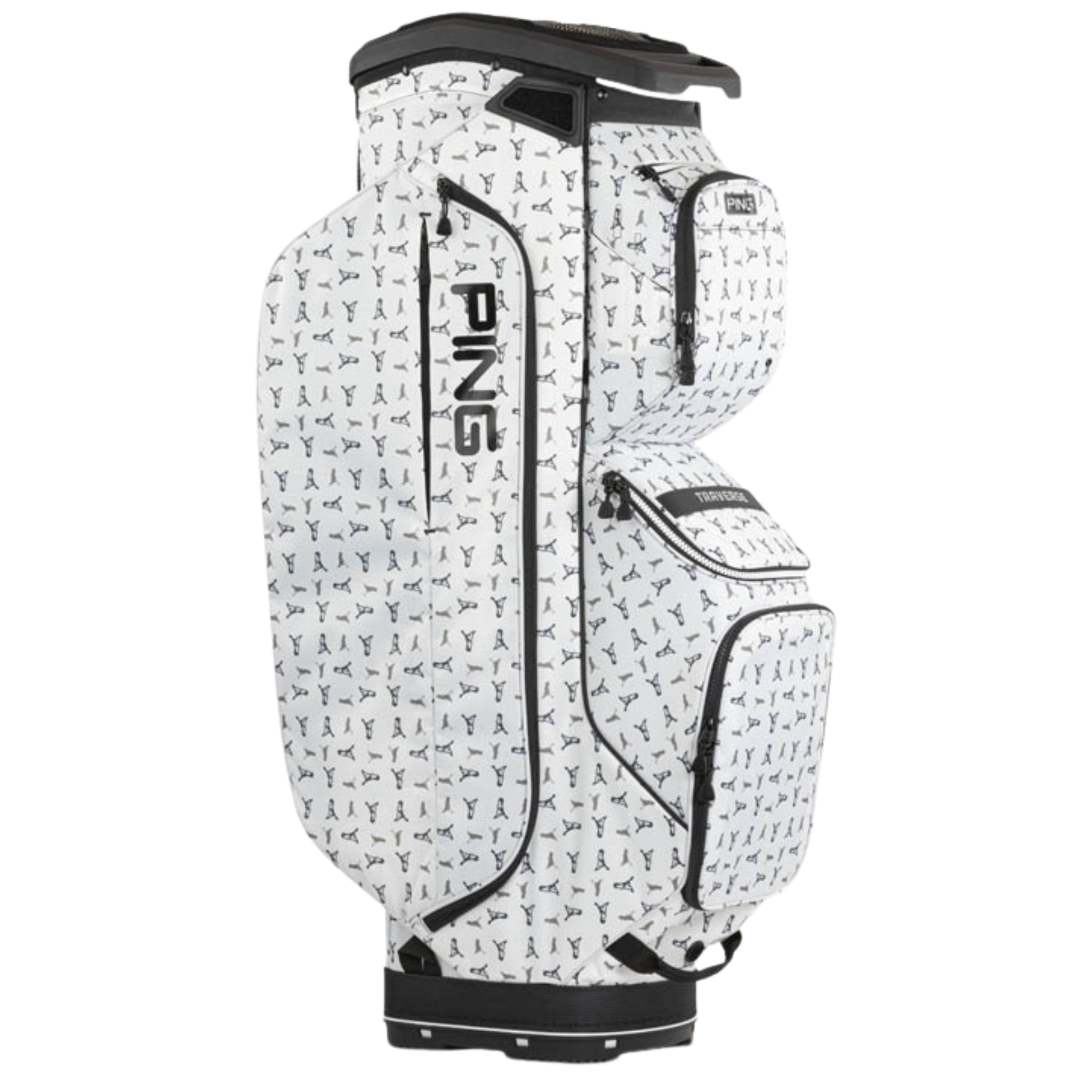 Premium Ping Traverse Golf Cart Bag - Lightweight, Durable & Water-Resistant Golf Stand Bag with 14-Way Divider - Perfect for Golfers, Tournaments & Course Rounds
