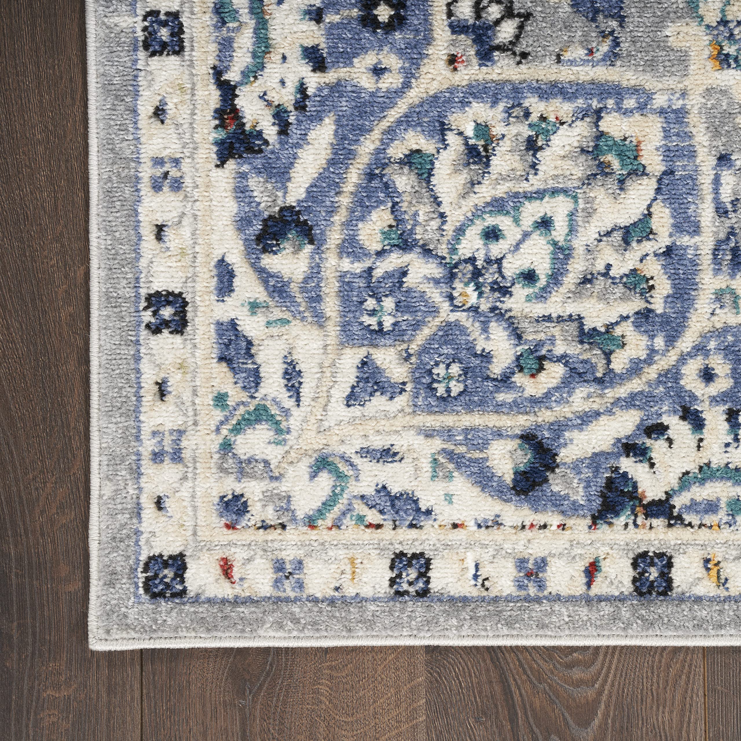 Nourison Passion Grey/Beige 1'10