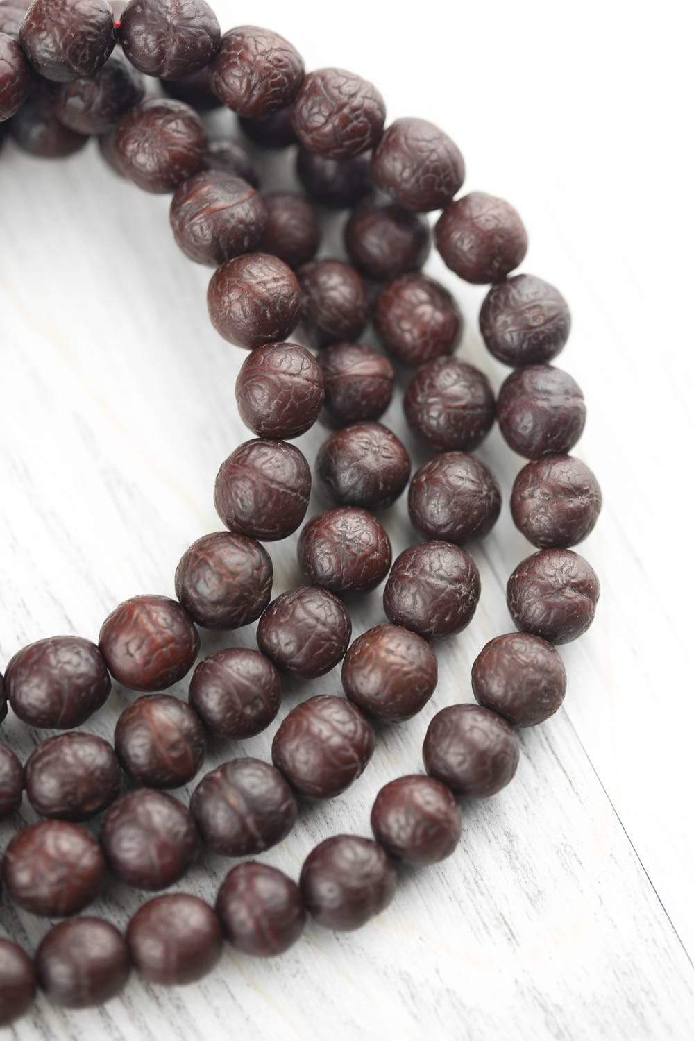 Authentic Antique Boudhanath Bodhi Mala Prayer Beads - 108 Buddhist Meditation Mala for Yoga, Mindfulness & Spiritual Practice