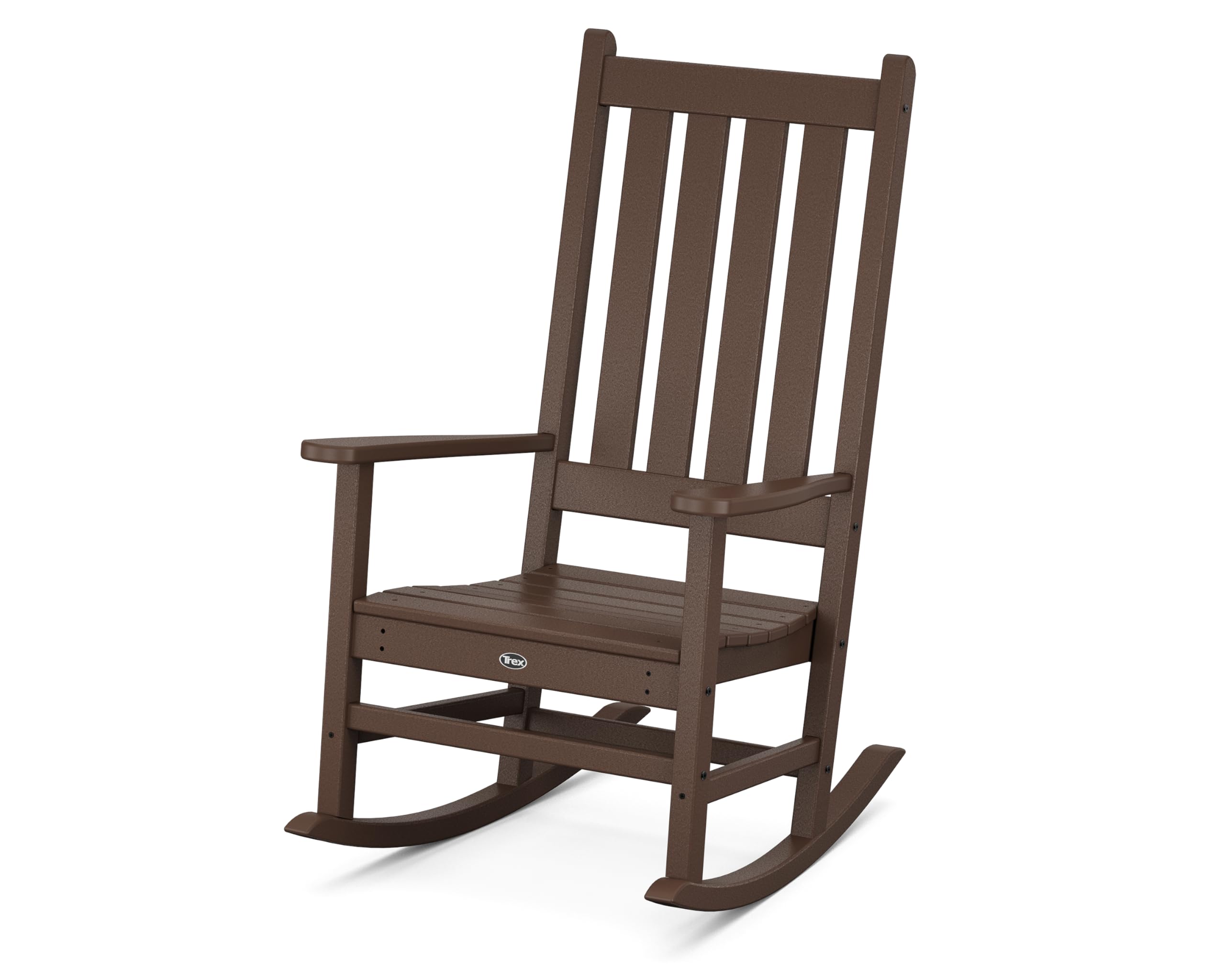 Trex Outdoor Furniture™ Cape Cod Rocker - Vintage Lantern Style Patio Rocking Chair for Porch, Garden & Backyard | Durable All-Weather Adirondack Rocker with Classic Design | Perfect for Relaxing Outdoors, Reading & Enjoying Sunset Views