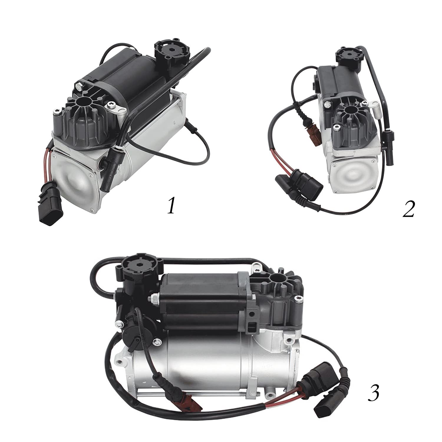 Air Suspension Compressor Pump for VW Phaeton & Bentley Continental GT/GTC - OEM 3D0616005M - Reliable Air Ride System Replacement for Smooth Driving Experience
