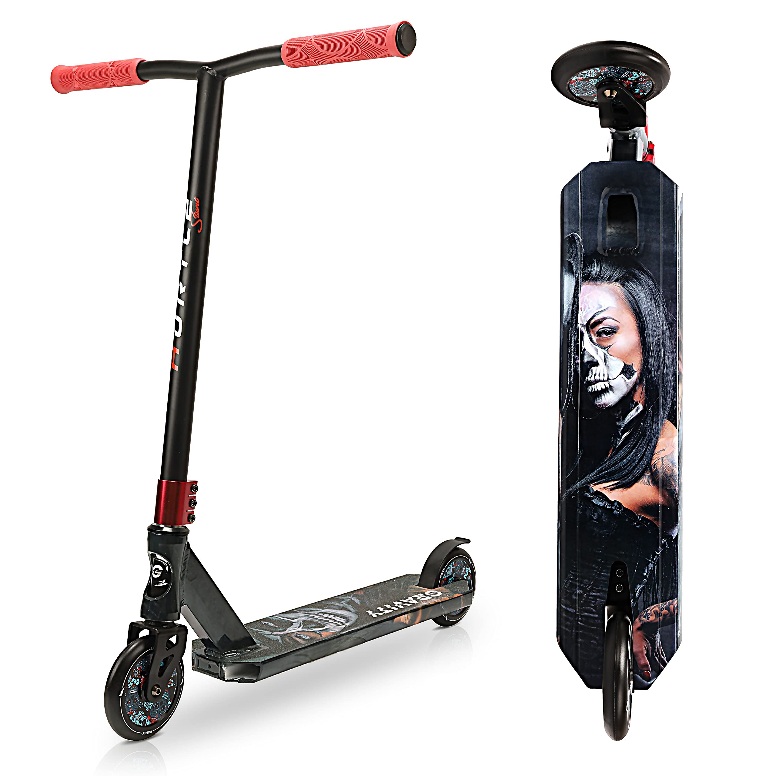 Premium Electric Scooter for Adults - 350W/500W Motor, 30 Mile Range, 18 MPH Speed - 8.5