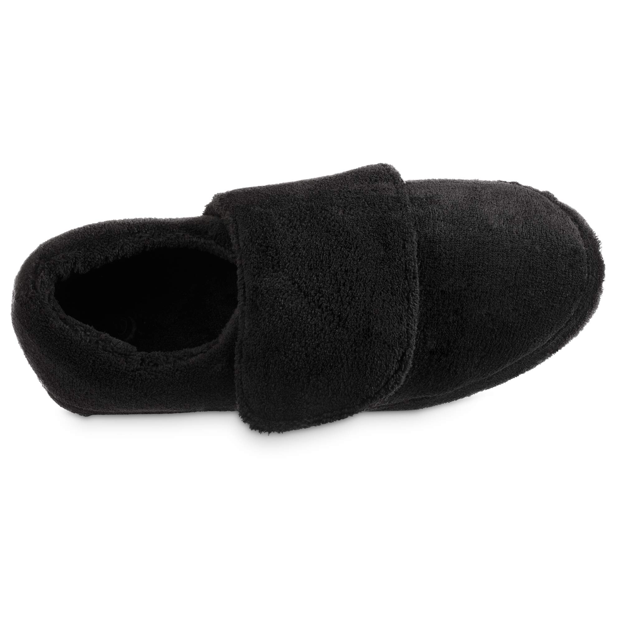 Acorn Men's Adjustable Wrap Slippers - Therapeutic Footwear for Arthritis, Swollen Feet & Diabetic Support | Warm & Cozy Indoor/Outdoor House Shoes for Relaxation & Recovery